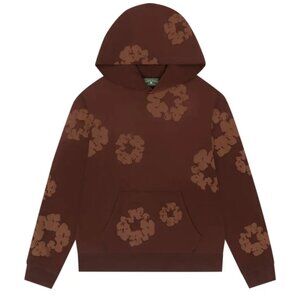 Denim Tears Mono Cotton Wreath Hoodie Brown